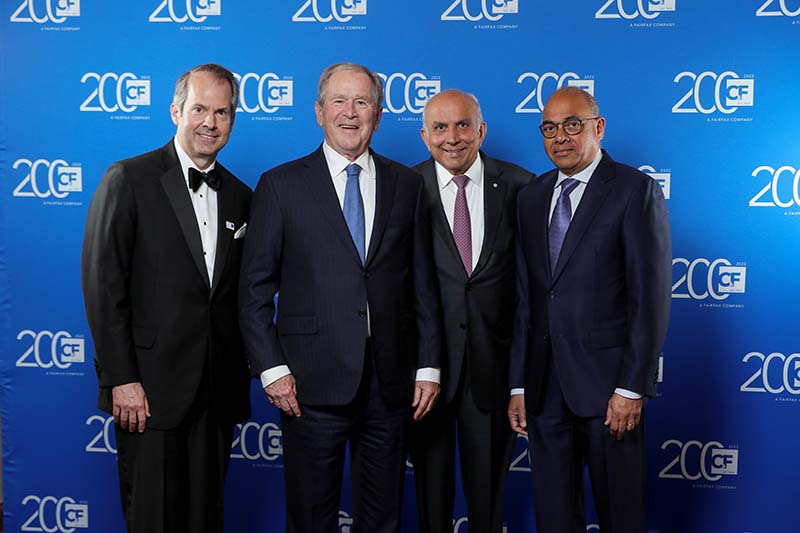 President George W. Bush, Singer-Songwriter Sarah McLachlan Join Crum & Forster and Fairfax Leaders